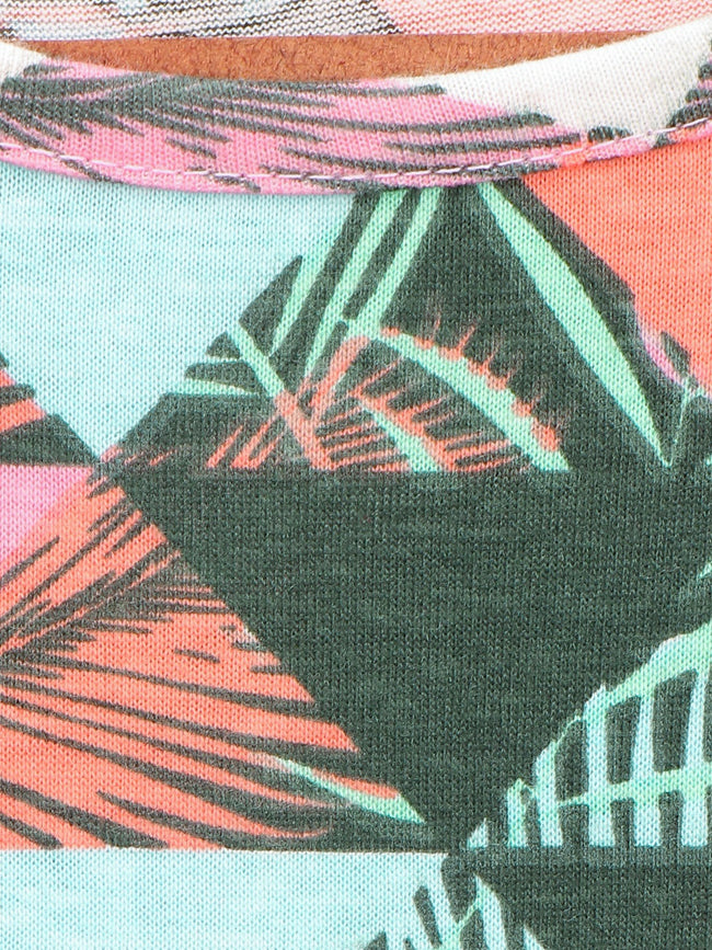 Multicolor Abstract Print Tiered Dress - Pack of 2