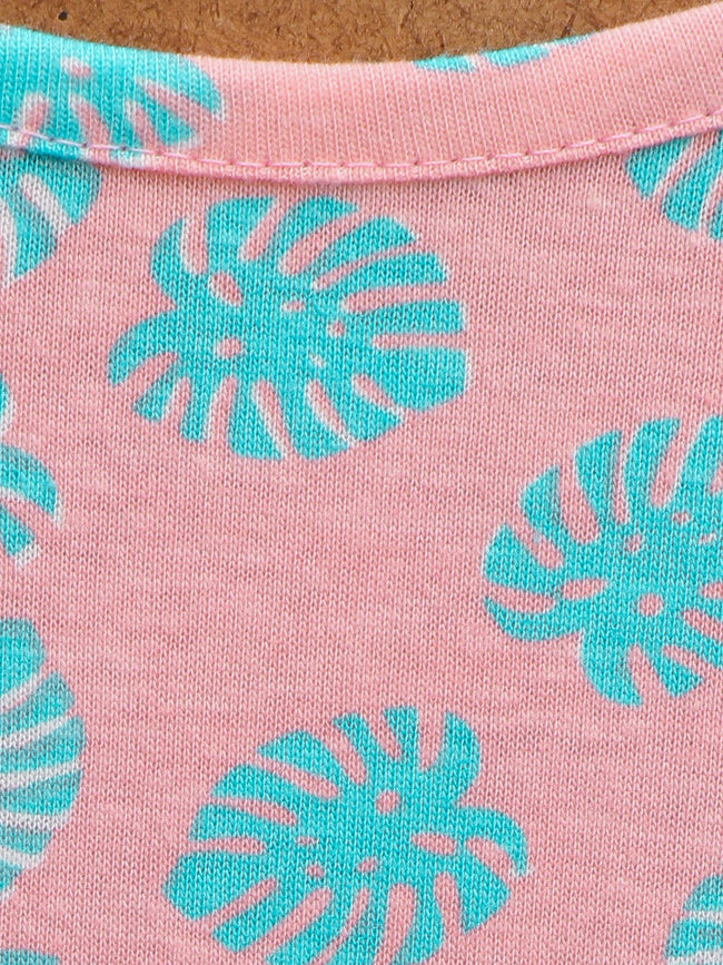 Multicolor Abstract Print Tiered Dress - Pack of 2