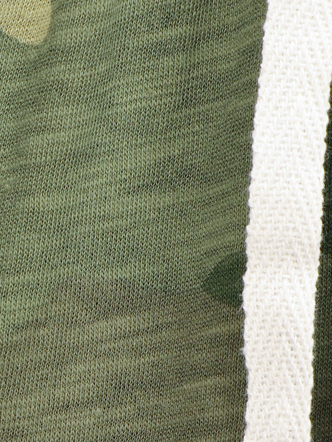 Green Beige Army Print Jogger Pant - Pack of 2