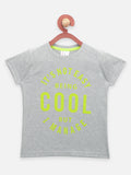 Black Grey Cool Print T-shirt - Pack of 2