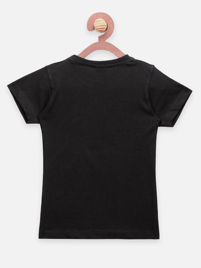 Black Green Game Over Print T-shirt - Pack of 2