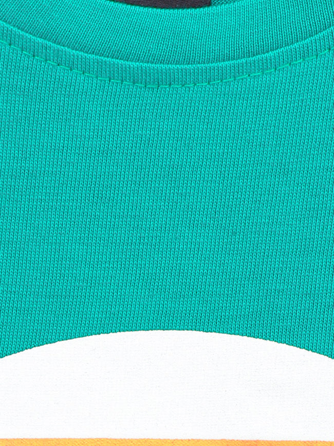 Black Green Game Over Print T-shirt - Pack of 2