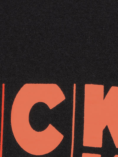 Black Dark Grey Lucky Print T-shirt - Pack of 2