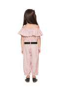 Light Pink Polka Jumpsuit