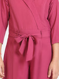 Mauve Party Full Jumpsuit