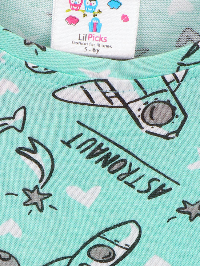 Multi Quirky Print Pack Of 3 Boys Tshirts