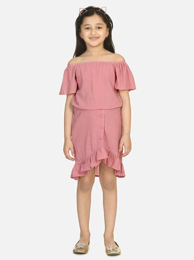 Dusky Pink Coordinated Clothing Set