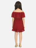 Maroon Coordinated Clothing Set