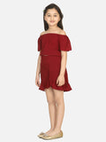 Maroon Coordinated Clothing Set