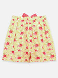 Floral Print Knot Styling Shorts