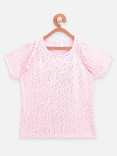 Stars & Floral Print Summer Cool Top Pack of 2