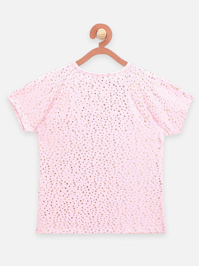 Stars & Floral Print Summer Cool Top Pack of 2