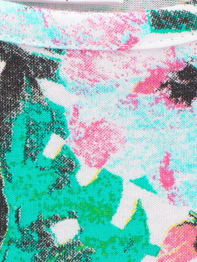 Evil Eye & Floral Print Top Pack of 2