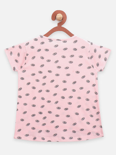 Evil Eye & Floral Print Top Pack of 2