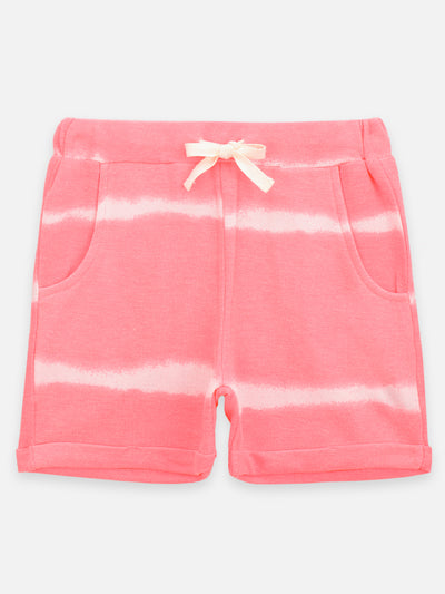 Floral Print Drawstring Shorts Set of 2