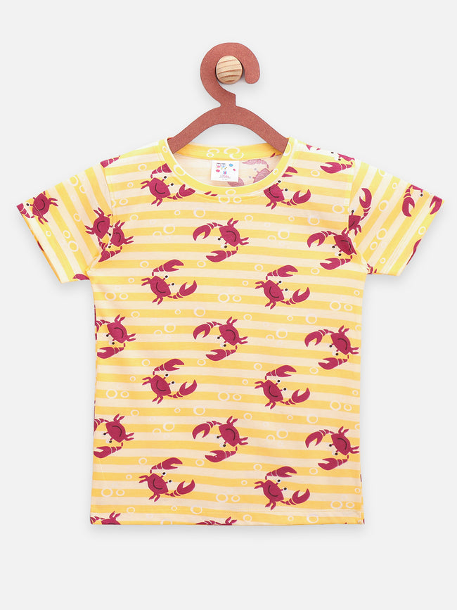 Creature Printed Summer Cool T-shirt Pack of 2