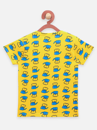 Kettle Printed Summer Cool T-shirt Pack of 2