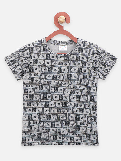 Funky Dollar Printed Summer Cool T-shirt Pack of 2