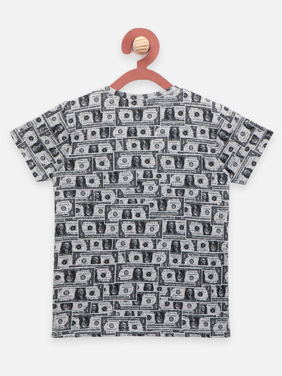 Funky Dollar Printed Summer Cool T-shirt Pack of 2