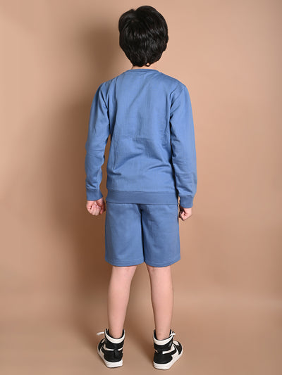 Oakland Printed Sweatshirt with Shorts