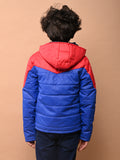Double Shaded Puffer Hooded Jacket