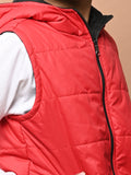 Reversible Sleeveless Puffer Jacket