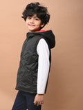 Reversible Sleeveless Puffer Jacket