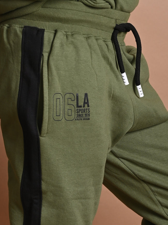 Solid Plain Drawstring Joggers