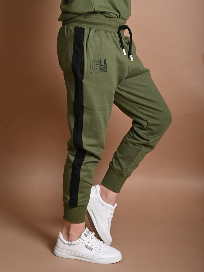 Solid Plain Drawstring Joggers