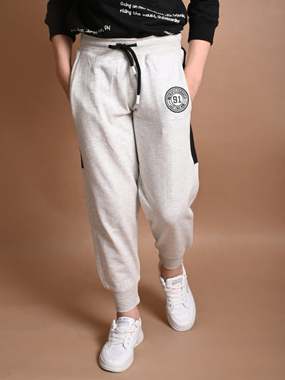 Solid Plain Drawstring Joggers