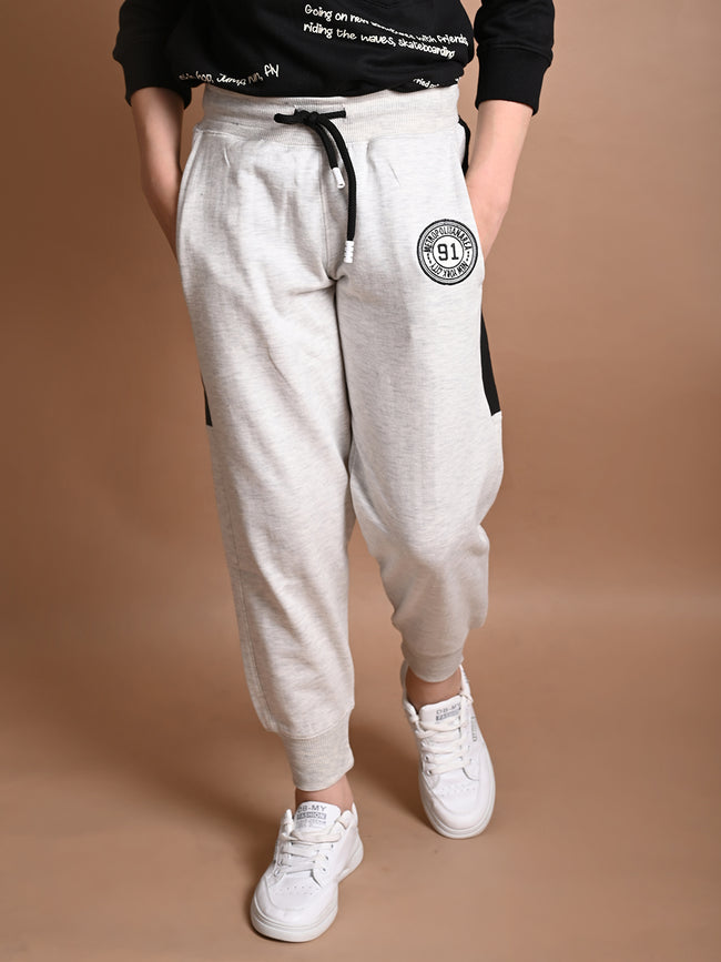 Solid Plain Drawstring Joggers