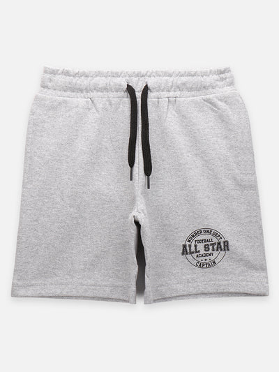 Printed Mid Rise Drawstring Shorts Pack of 2