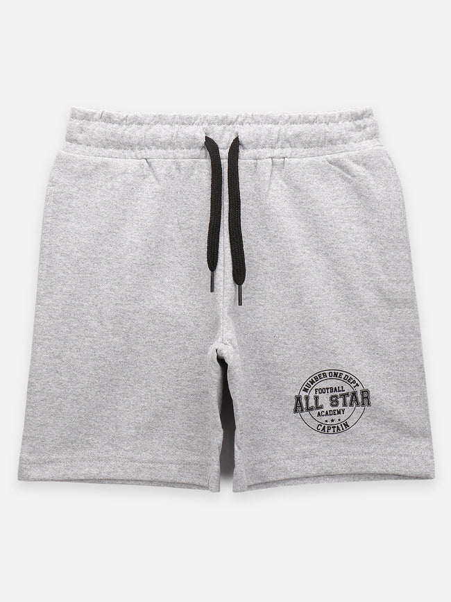 Printed Mid Rise Drawstring Shorts Pack of 2