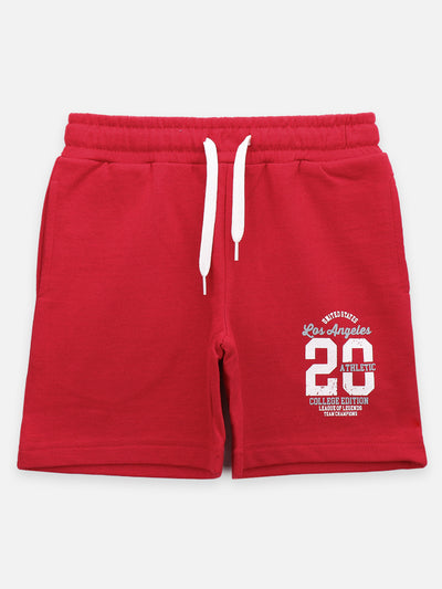 Printed Drawstring Shorts Pack of 2