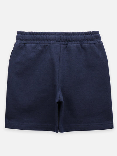 Navy Red Drawstring Shorts Pack of 2