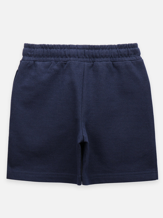 Navy Red Drawstring Shorts Pack of 2