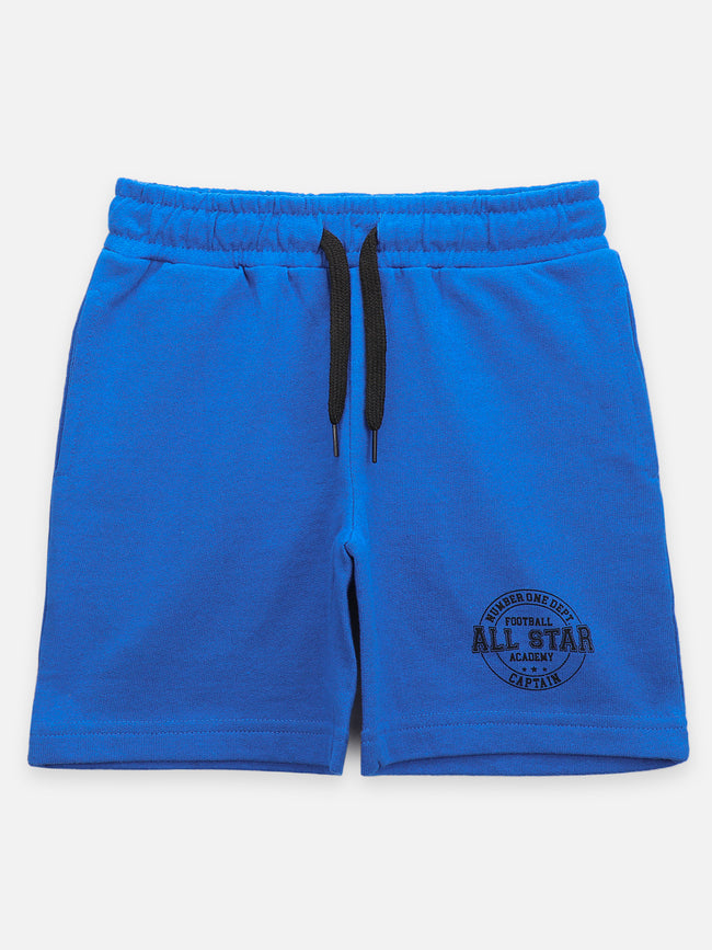 Solid Mid Rise Drawstring Shorts Set of 2