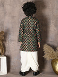 Tribal All Over Print Kurta with Dhoti Set