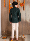 Embroidered Button Down Kurta with Pant Set