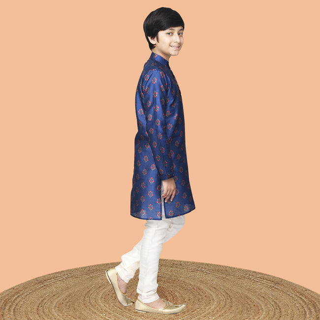 All Over Printed Kurta Pyjama Set