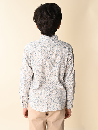 Floral Printed Full Sleeves Shirt
