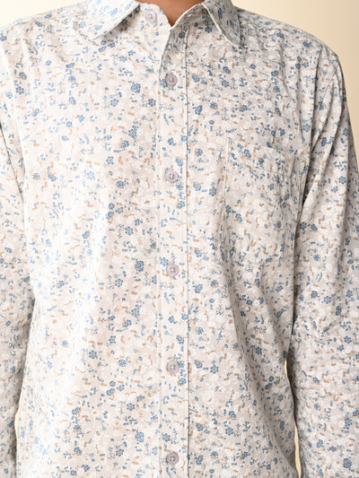 Floral Printed Full Sleeves Shirt