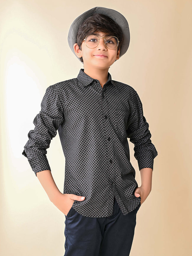 All Over Printed Full Sleeves Shirt