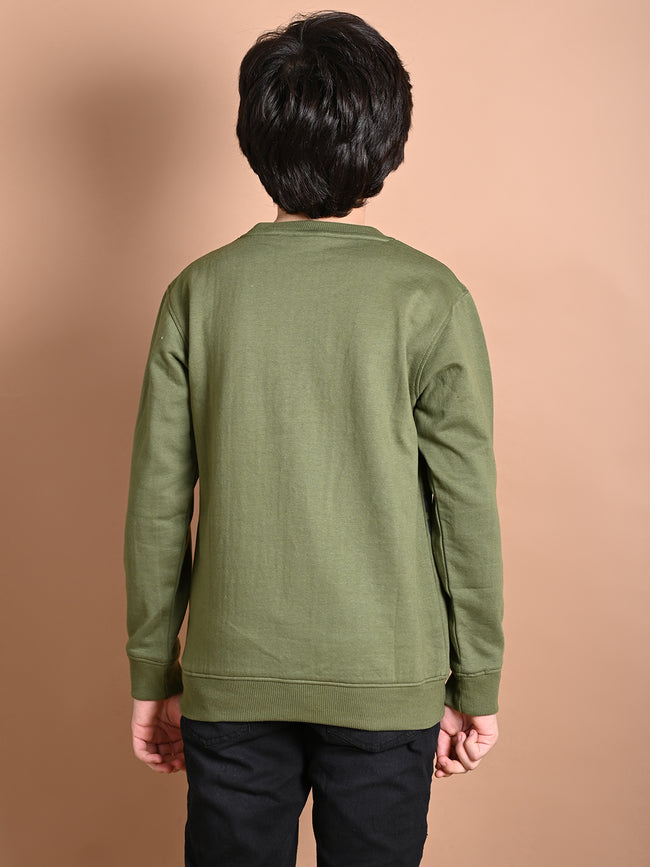 No Rules Printed Full Sleeve Sweatshirt