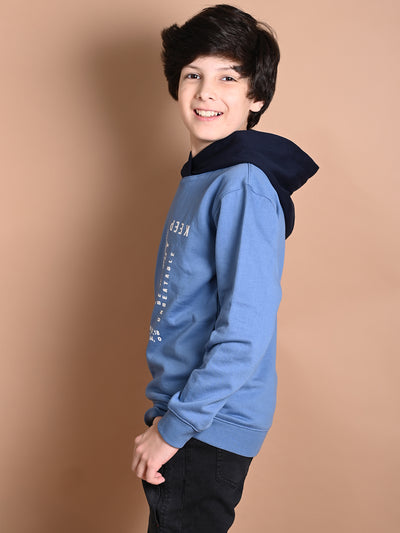 Graphic Designed Hooded Sweatshirt