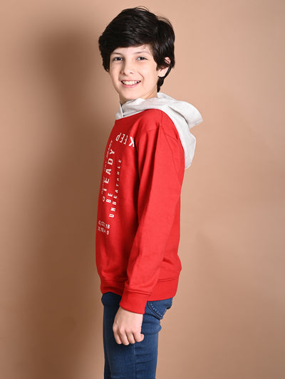 Graphic Designed Hooded Sweatshirt