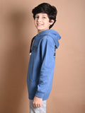 Front Pocket Designed Hooded Sweatshirt