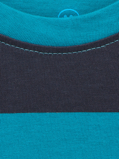 Alpha Stripes Printed Summer Cool Tshirts Pack of 2