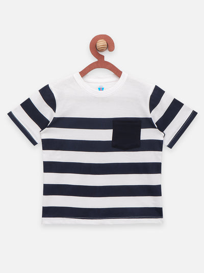 Stripes Numeric Printed Summer Cool Tshirts Pack of 3