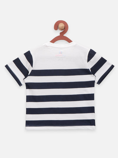 Stripes Numeric Printed Summer Cool Tshirts Pack of 3